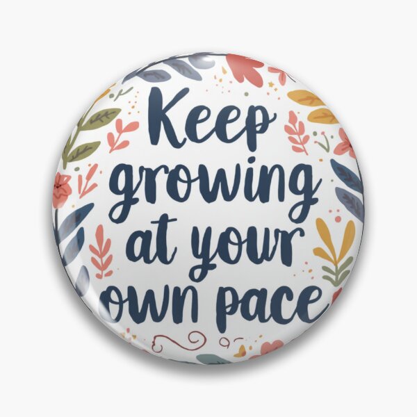 Item preview, Aesthetic "Keep Growing" Positive Affirmation designed and sold by Stickers-maker2.