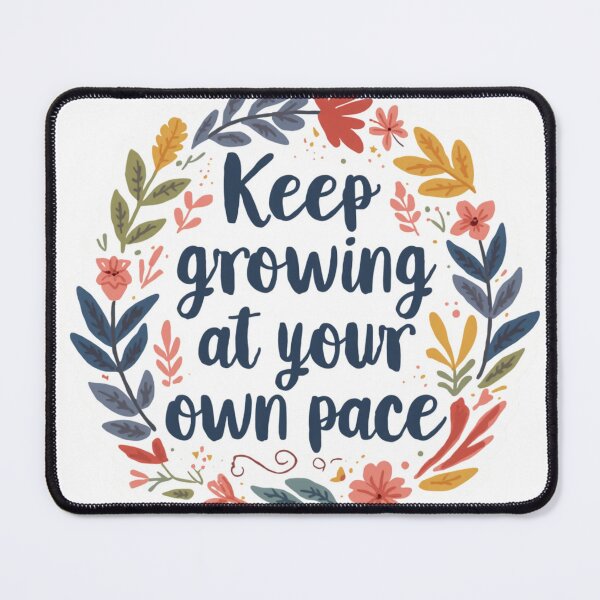 Item preview, Aesthetic "Keep Growing" Positive Affirmation designed and sold by Stickers-maker2.