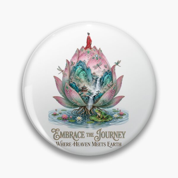 Item preview, Embrace The Journey Jeweled Lotus designed and sold by Sovereign Supply Co..