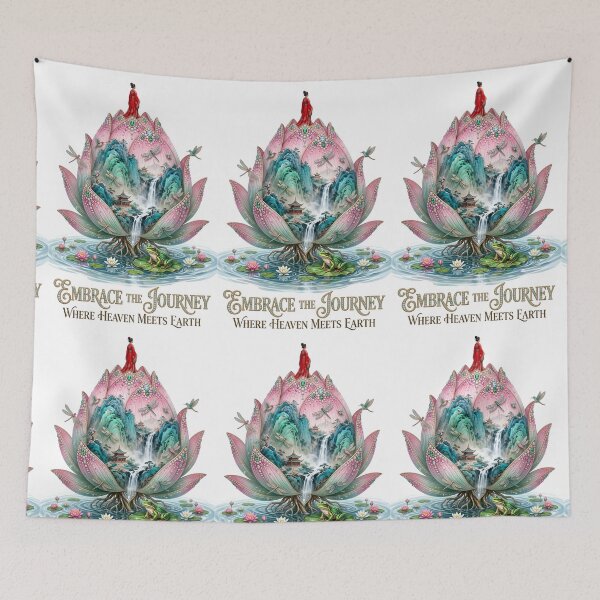 Item preview, Embrace The Journey Jeweled Lotus designed and sold by Sovereign Supply Co..
