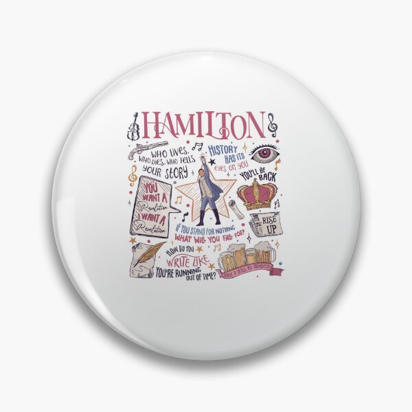 Item preview, Hamilton Musical Quotes Broadway Theater Fan Collage designed and sold by phoebelevine.