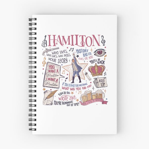 Item preview, Hamilton Musical Quotes Broadway Theater Fan Collage designed and sold by phoebelevine.