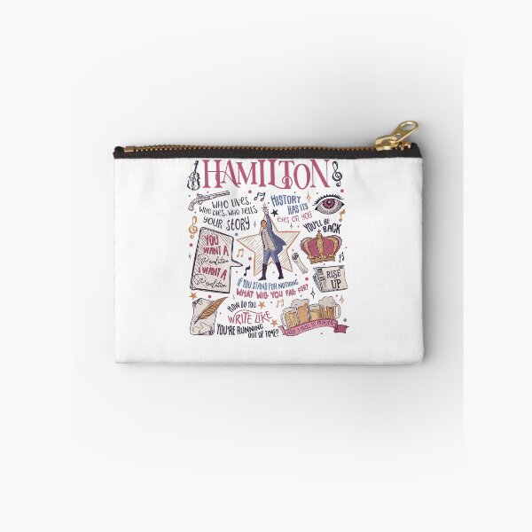 Item preview, Hamilton Musical Quotes Broadway Theater Fan Collage designed and sold by phoebelevine.