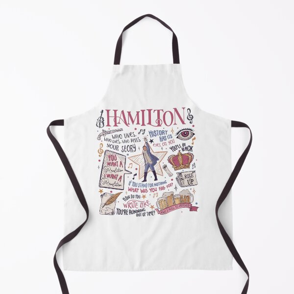 Item preview, Hamilton Musical Quotes Broadway Theater Fan Collage designed and sold by phoebelevine.