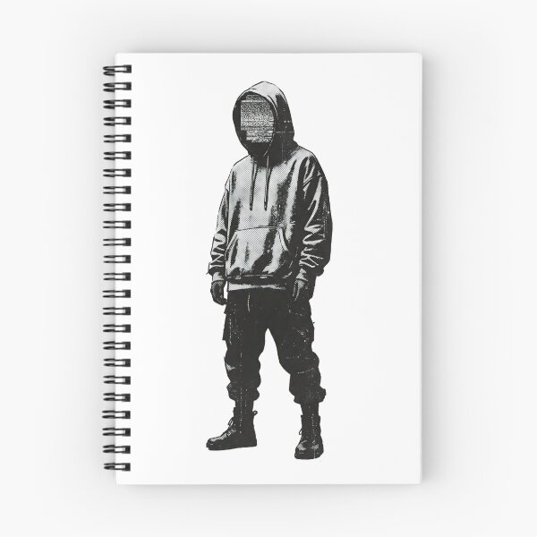 Item preview, Static Glitch Face Anonymous Cyberpunk Techwear Graphic designed and sold by OVERRIDESTUDIOS.