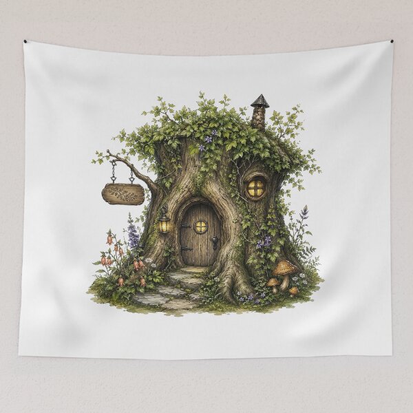 Item preview, Enchanted Tree House Cottage designed and sold by PetalGarden.