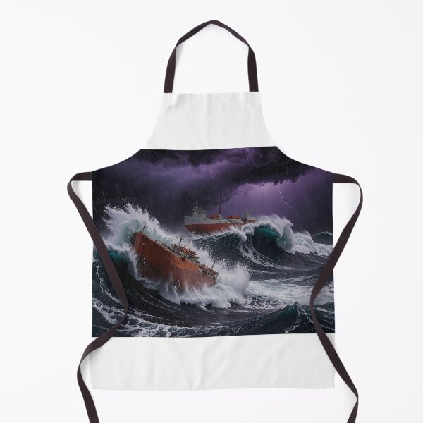 Item preview, "Violent Tempest-Ships in Peril" designed and sold by SkyKing Ron.
