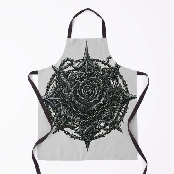 Item preview, Gothic Rose Chains Emblem Shirt   designed and sold by IMOBILYARI.