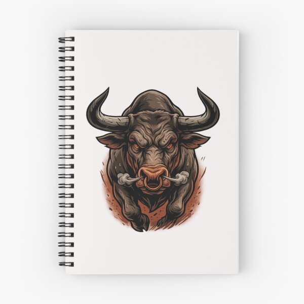 Item preview, Angry Bull Head Mascot | Fierce Charging Bull Vector Design  designed and sold by arifali786.