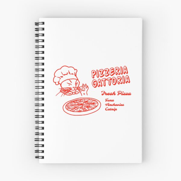 Item preview,  Pizzeria Gattoria - Funny Pizza Box Cat designed and sold by Scolliecat.