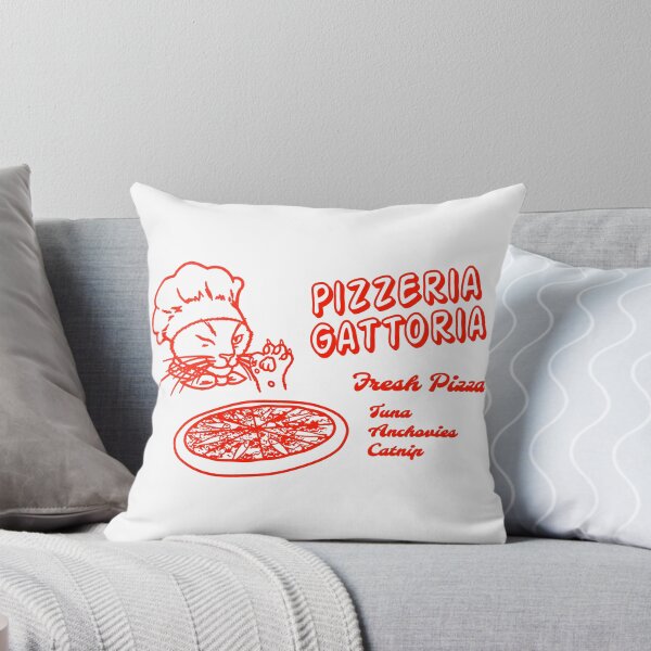 Item preview,  Pizzeria Gattoria - Funny Pizza Box Cat designed and sold by Scolliecat.