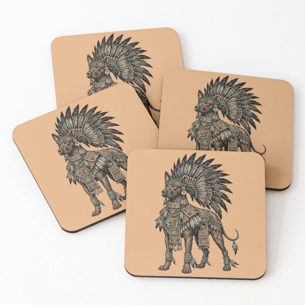 Item preview, Xoloitzcuintli Aztec Warrior Dog Headdress designed and sold by d247.