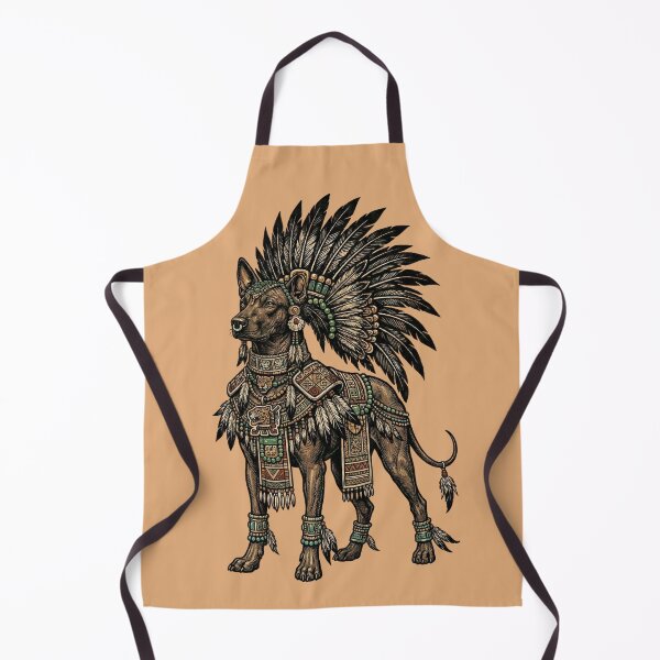 Item preview, Xoloitzcuintli Aztec Warrior Dog Headdress designed and sold by d247.