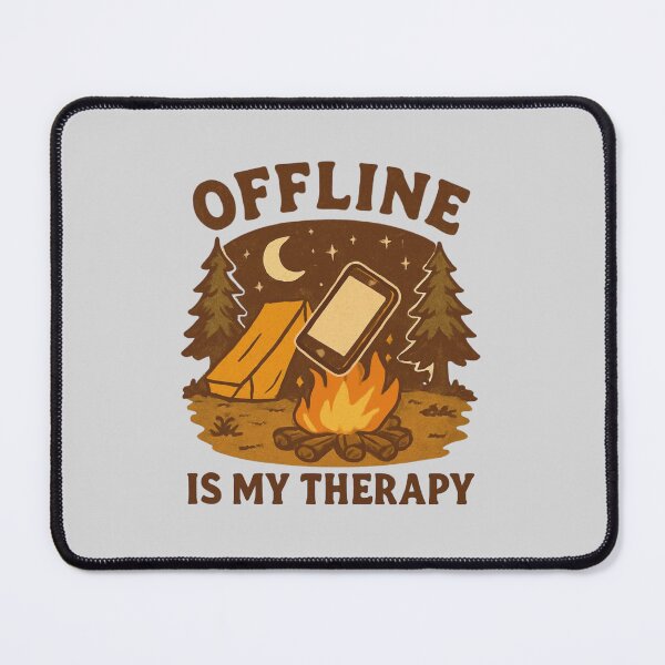 Item preview, offline is my therapy designed and sold by meesara.