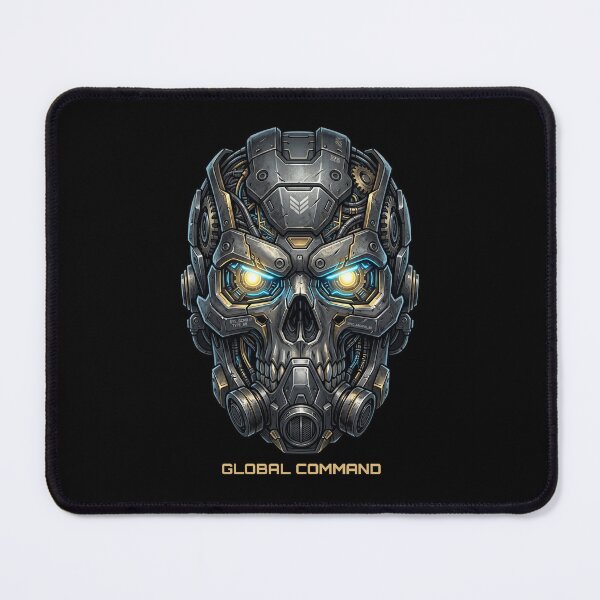 Item preview, Futuristic Cybernetic Tactical Skull Apparel designed and sold by Global-Command.