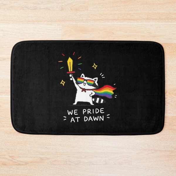 Item preview, We Pride At Dawn Rainbow Raccoon designed and sold by NQArtist.