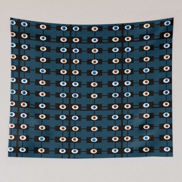 Item preview, Pattern of Blue and Brown Eyes designed and sold by Elaine M Hayward .