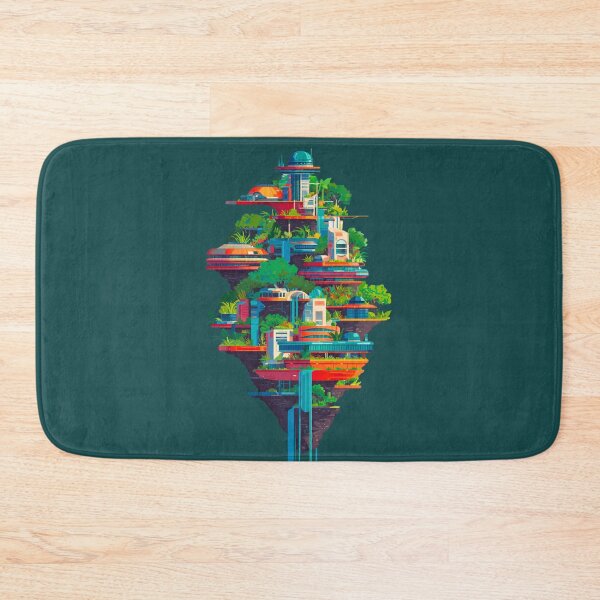 Item preview, Futuristic Floating City designed and sold by Sector 99.