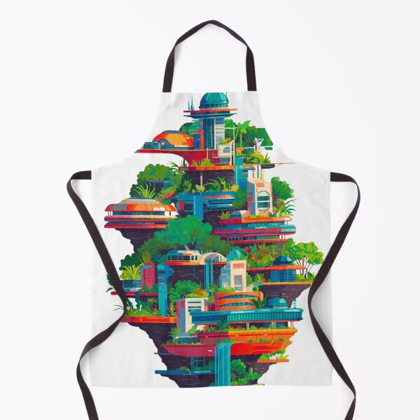 Item preview, Futuristic Floating City designed and sold by Sector 99.
