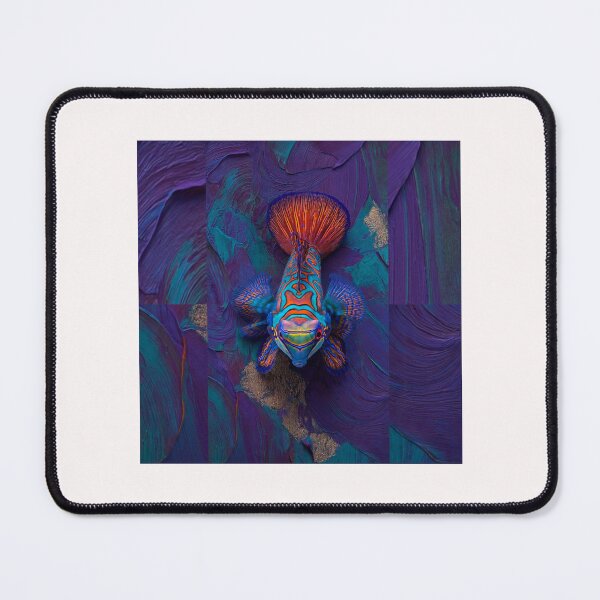 Item preview, Neon Mandarinfish:  A Symphony of Color Beneath the Waves designed and sold by Helios Be. Lavsh.