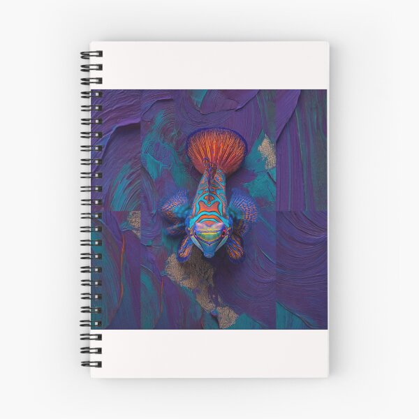 Item preview, Neon Mandarinfish:  A Symphony of Color Beneath the Waves designed and sold by Helios Be. Lavsh.