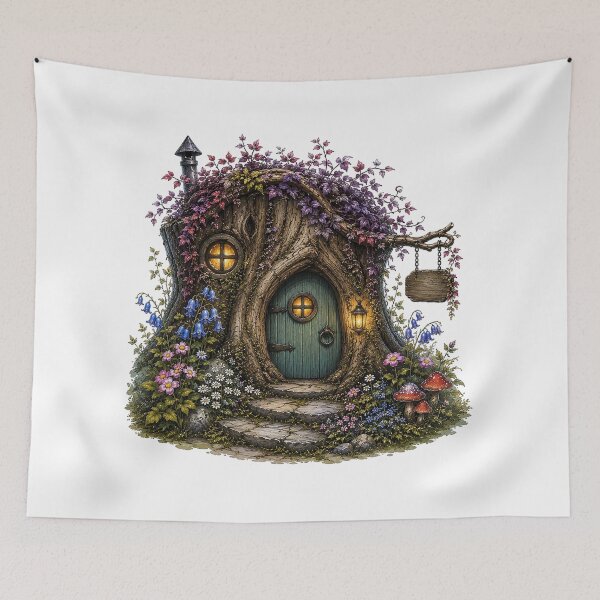 Item preview, Magical Tree House Fairy Cottage designed and sold by PetalGarden.