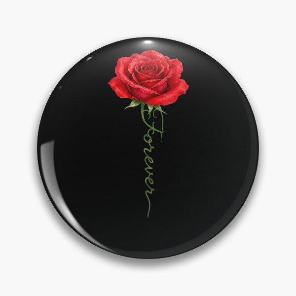 Item preview, Red Rose Flower Forever Romantic Tattoo Style designed and sold by tamdevo1.
