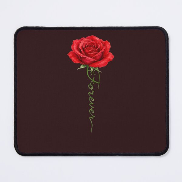 Item preview, Red Rose Flower Forever Romantic Tattoo Style designed and sold by tamdevo1.