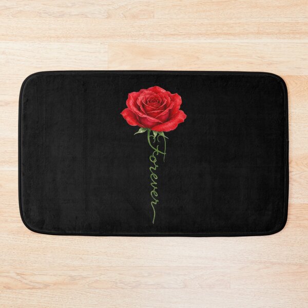 Item preview, Red Rose Flower Forever Romantic Tattoo Style designed and sold by tamdevo1.