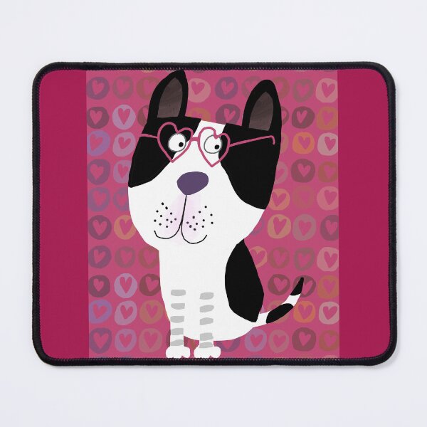 Item preview, Dog Love Hearts designed and sold by Carla Daly.