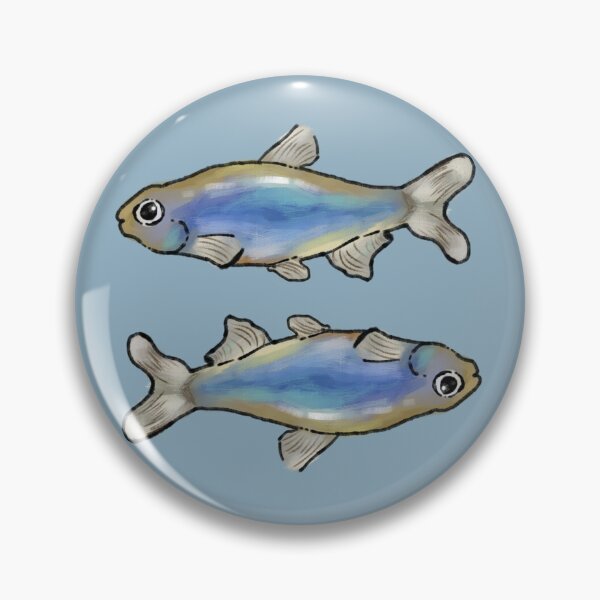 Item preview, Cute Double Fish Illustration designed and sold by sharkkee.