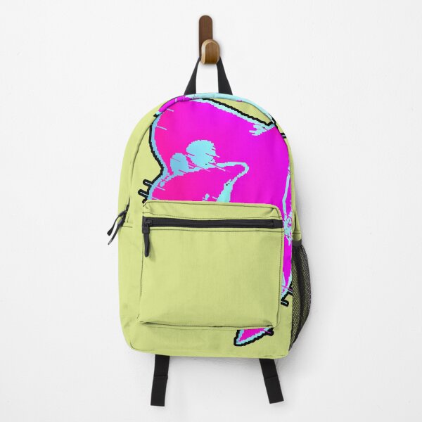 Item preview, Ghost Glitch Neon Pink Vaporwave Cyber designed and sold by AstronautMerch.