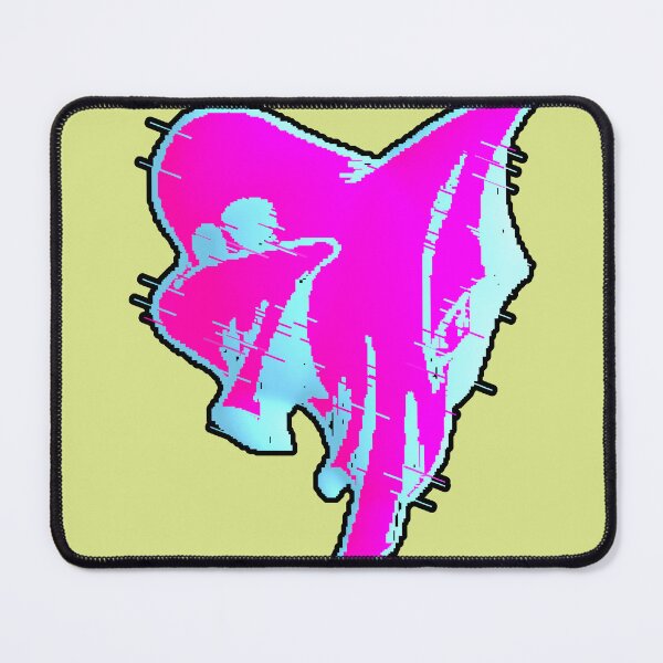 Item preview, Ghost Glitch Neon Pink Vaporwave Cyber designed and sold by AstronautMerch.