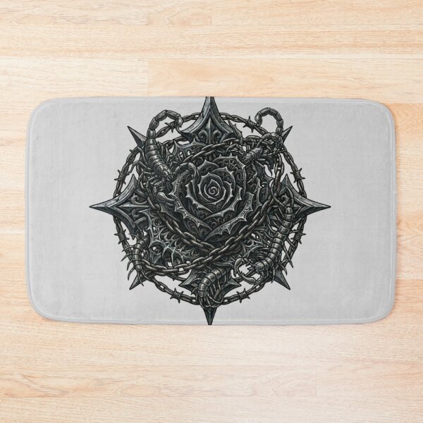 Item preview, Gothic Rose Chains Emblem Shirt   designed and sold by IMOBILYARI.
