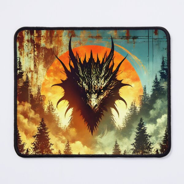 Item preview, Rust Dragon, Ai Generated Art designed and sold by ACC .
