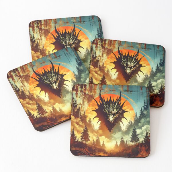 Item preview, Rust Dragon, Ai Generated Art designed and sold by ACC .