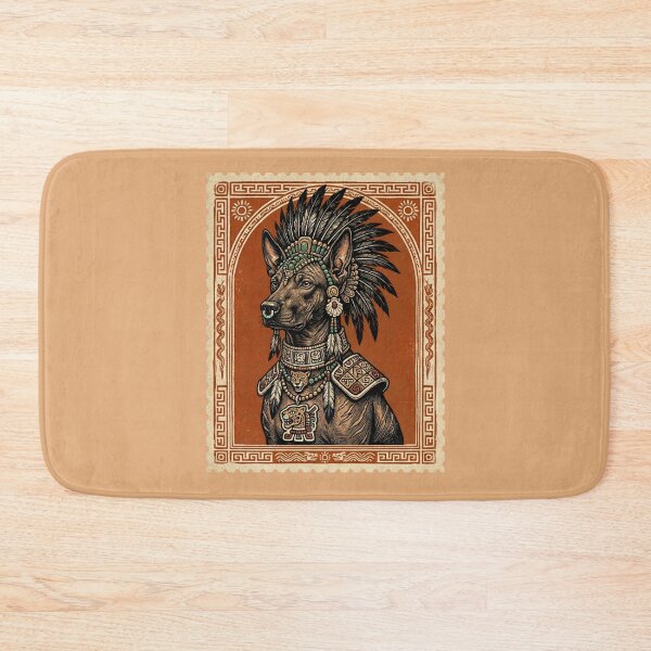 Item preview, Xoloitzcuintli Aztec Warrior Dog Headdress designed and sold by d247.