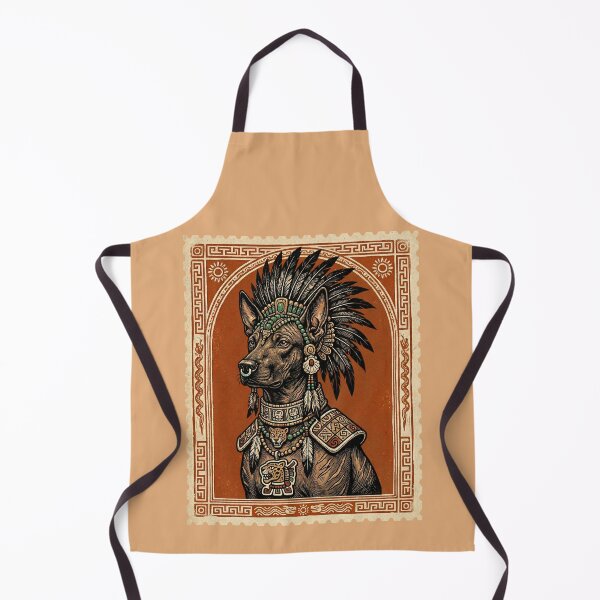 Item preview, Xoloitzcuintli Aztec Warrior Dog Headdress designed and sold by d247.