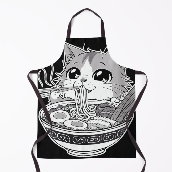 Item preview, Cat Ramen Noodle Lover Japanese Foodie Feline designed and sold by AmaXONIC.