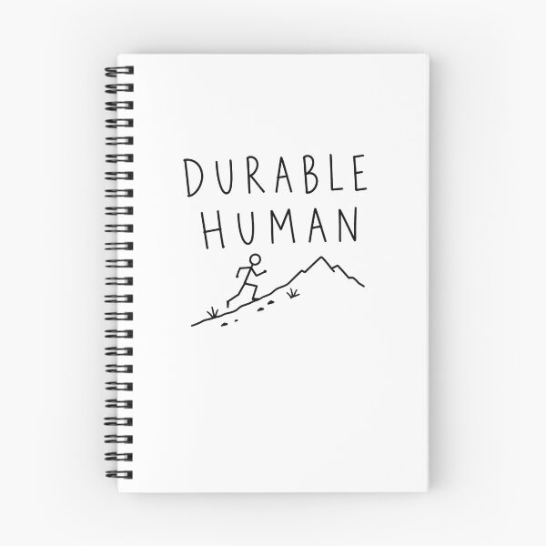 Item preview, Durable Human | Trail Running Humor  designed and sold by Earn Your View Trail Company.