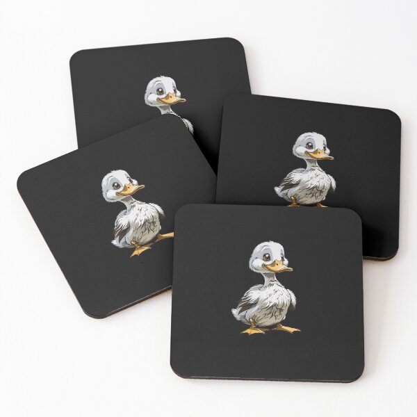 Item preview, Abstract Duck Portrait Illustration designed and sold by Timowo Studio | Fine Line Wildlife Art & Modern Nature Graphics.