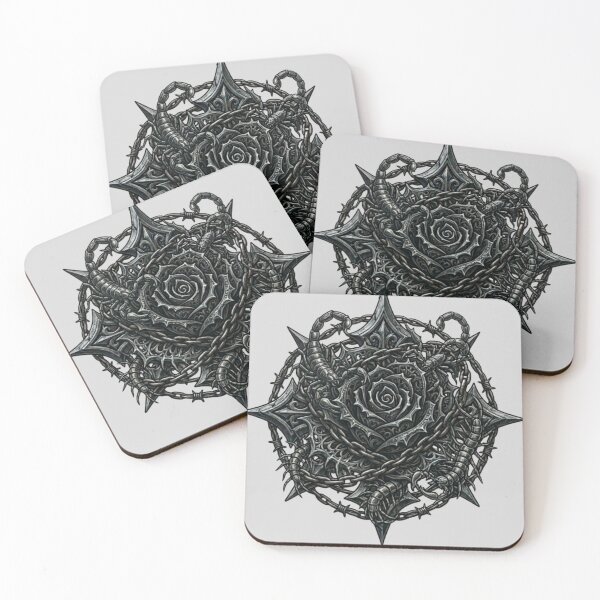 Item preview, Gothic Rose Chains Emblem Shirt   designed and sold by IMOBILYARI.