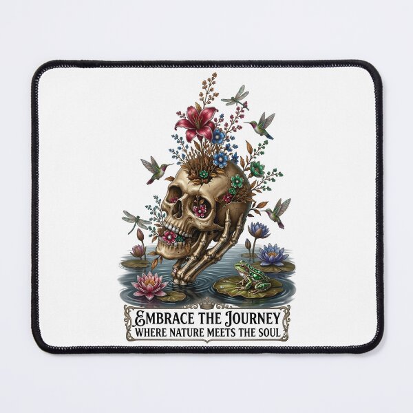 Item preview, Embrace The Journey Skull designed and sold by Sovereign Supply Co..