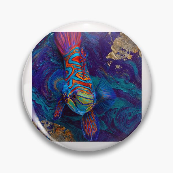 Item preview, Neon Mandarinfish:  A Symphony of Color Beneath the Waves #1 designed and sold by Helios Be. Lavsh.