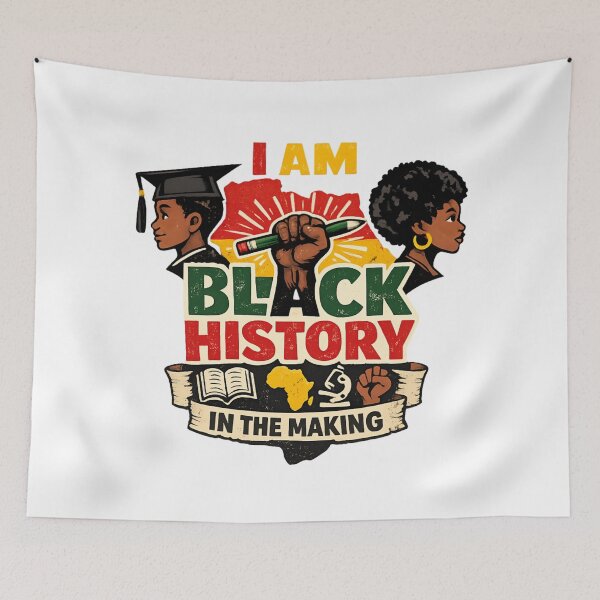 Item preview, I Am Black History In The Making – Inspirational african heritage  designed and sold by SidTastic .