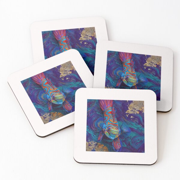 Item preview, Neon Mandarinfish:  A Symphony of Color Beneath the Waves #1 designed and sold by Helios Be. Lavsh.