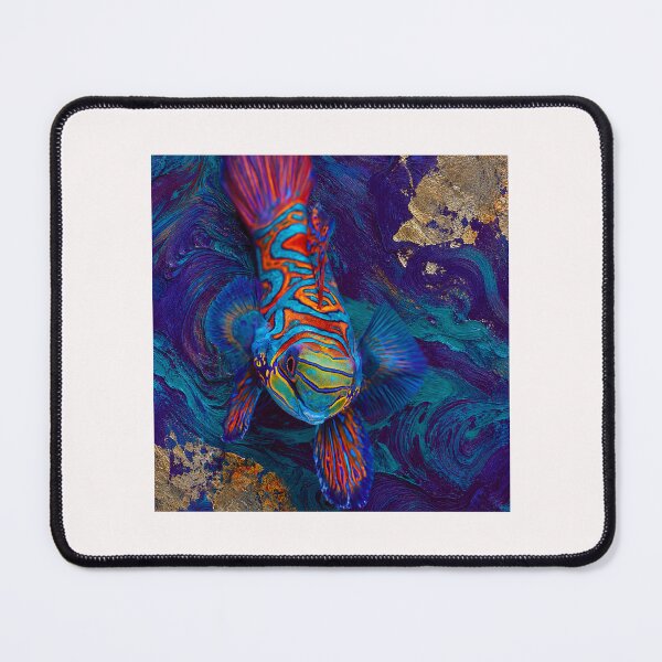 Item preview, Neon Mandarinfish:  A Symphony of Color Beneath the Waves #1 designed and sold by Helios Be. Lavsh.