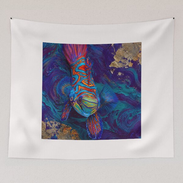 Item preview, Neon Mandarinfish:  A Symphony of Color Beneath the Waves #1 designed and sold by Helios Be. Lavsh.