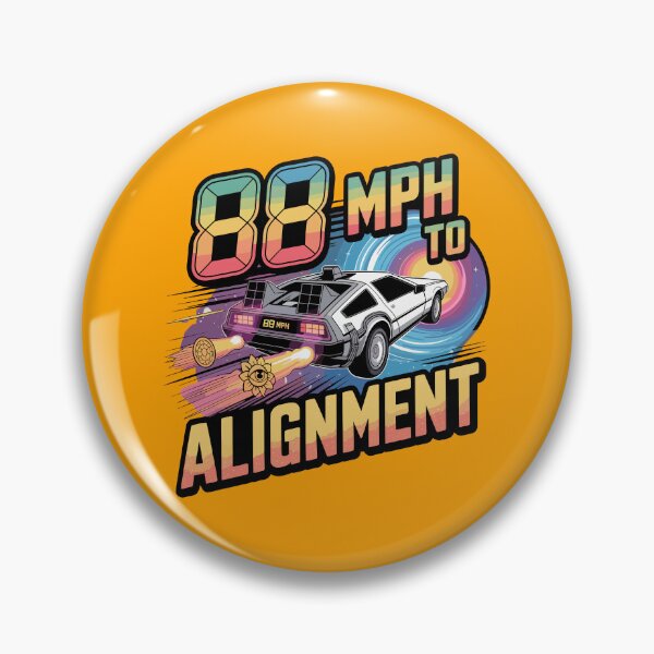 Item preview, Vintage Classic Car Delorean 88 MPH designed and sold by PrintCarClub.