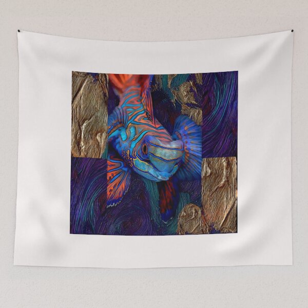 Item preview, Neon Mandarinfish:  A Symphony of Color Beneath the Waves #2 designed and sold by Helios Be. Lavsh.